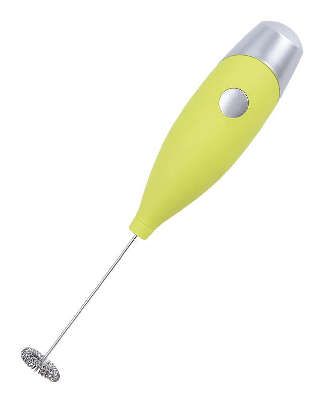 How does the design of this Stick Milk Frother contribute to its ease of use and ergonomics?